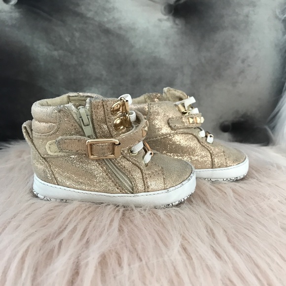 Michael Kors Other - Gold Michael Kors crib shoes size 3